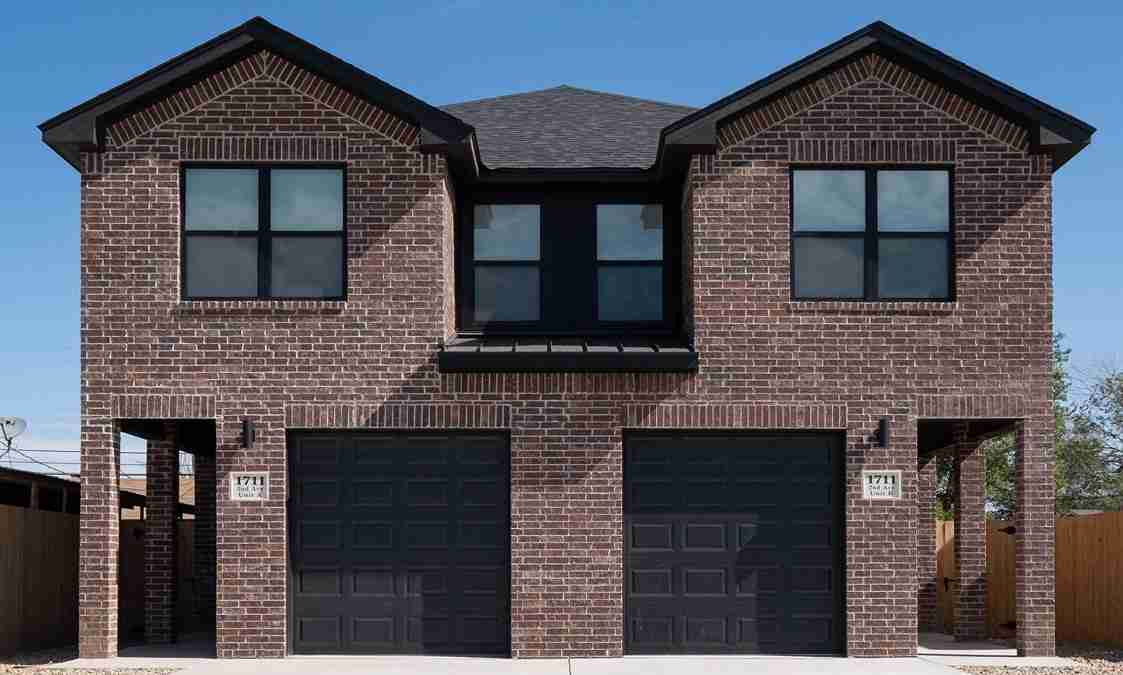 Multi-unit building exterior